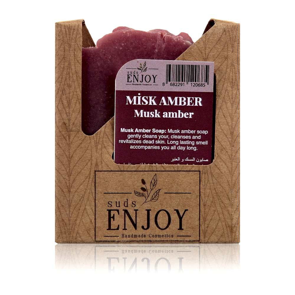 Doğal Misk Amber El Yapımı Yüz, Saç Ve Vücut Sabunu